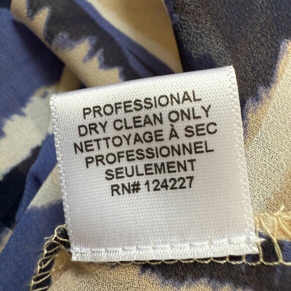 Misa Los Angeles Ulricha Striped Button Up Tiered Maxi Dress Women's Medium Blue - Picture 16 of 16